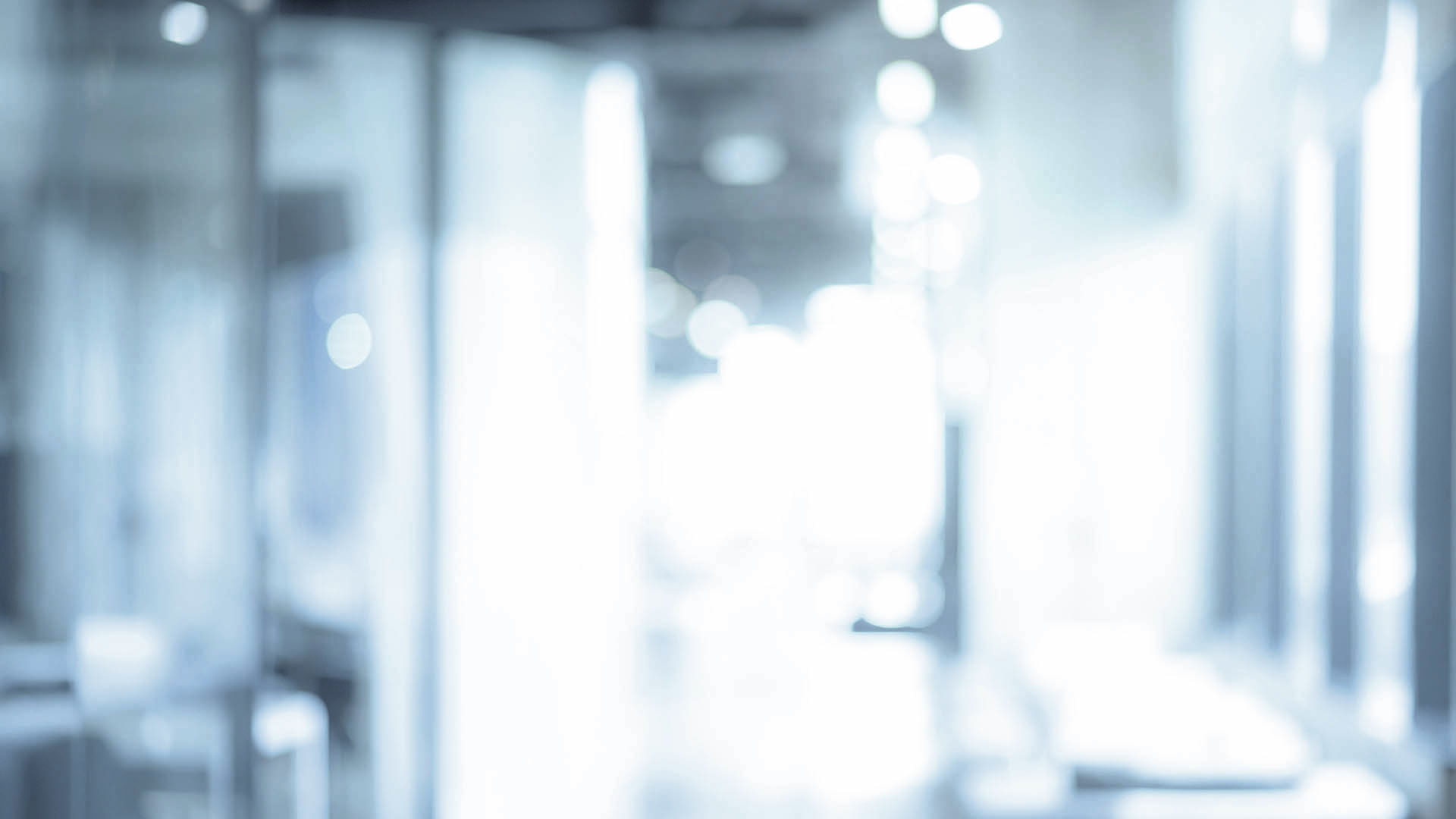 A out of focus image of a office space